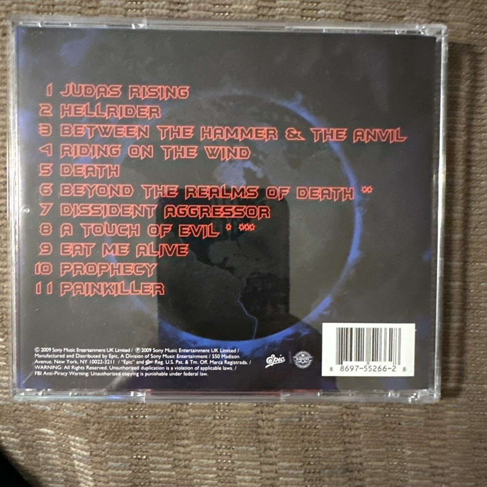 A Touch of Evil: Live by Judas Priest (CD, Jul-2009, Epic) ES925 - Picture 5 of 5